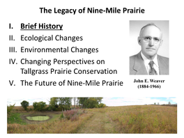 Nine-Mile Prairie I