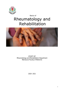 Rheumatology and Rehabilitation