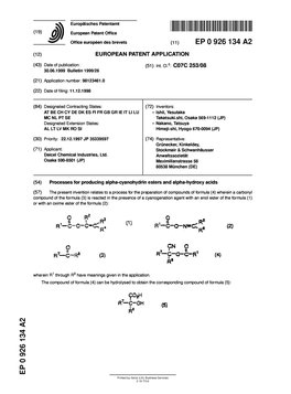 Processes for Producing Alpha-Cyanohydrin Esters and Alpha-Hydroxy Acids