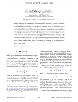 Disentangling the Seesaw Mechanism in the Minimal Left-Right Symmetric Model