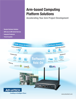 Arm-Based Computing Platform Solutions Accelerating Your Arm Project Development