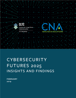 Cybersecurity Futures 2025 Insights and Findings