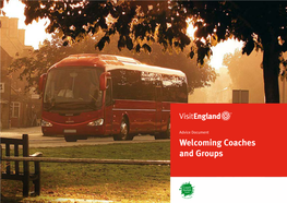 Welcoming Coaches and Groups Guidance