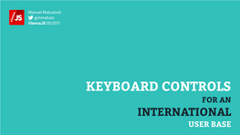 Keyboard Layouts