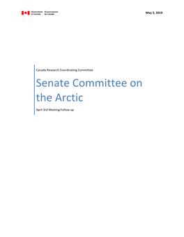 Senate Committee on the Arctic