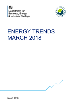 Energy Trends March 2018