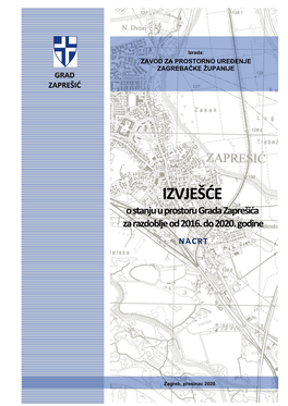 Izvješće O Stanju U Prostoru Grada Dugo Selo 2009.-2013