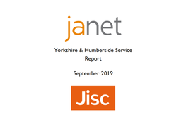 Yorkshire & Humberside Service Report September