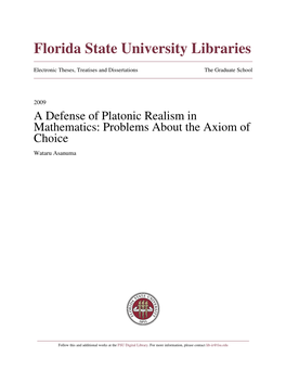 Florida State University Libraries