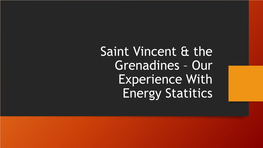 Saint Vincent & the Grenadines