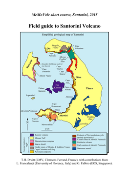 Santorini Field Guide