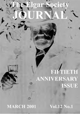 The Elgar Society JOURNAL