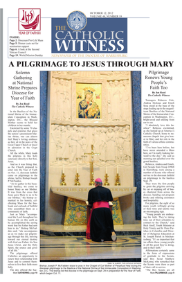 A Pilgrimage to Jesus Through Mary