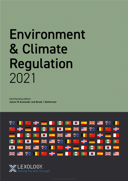 Environment & Climate Regulation 2021