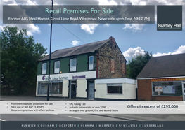 Retail Premises for Sale