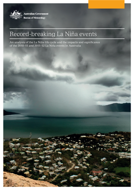 Record-Breaking La Niña Events