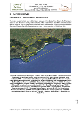 B. NATURE RESERVES Field Note B2c