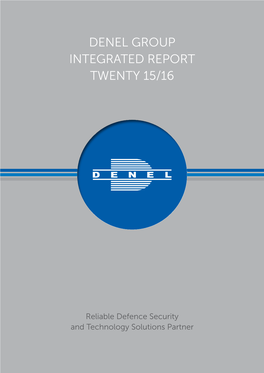 Denel Group Integrated Report Twenty 15/16