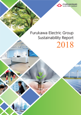 Furukawa Electric Group Sustainability Report 2018