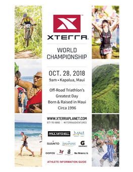 2018Mauiathleteguide.Pdf