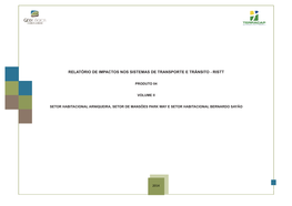 Relatório De Impactos Nos Sistemas De Transporte E Trânsito - Ristt