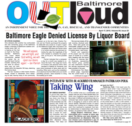 Baltimore Eagle Denied License by Liquor Board