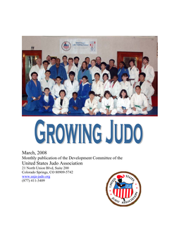 Growing Judo March 2008 2