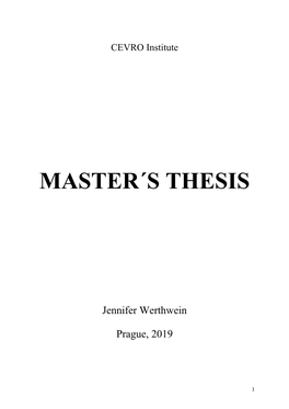 Master´S Thesis