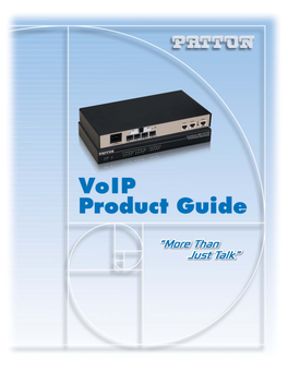 Voip Product Guide.Qxd