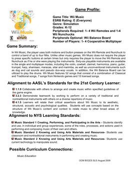 Alignment to AASL's Standards for the 21St Century Learner