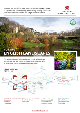 A Guide to English Landscapes