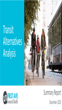 Transportation Alternatives Analysis Summary Report Slides