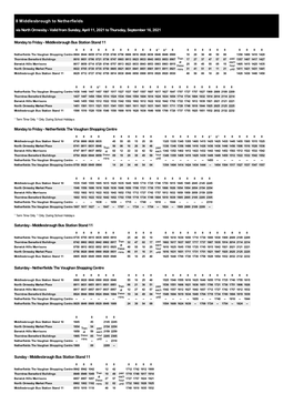 8 Middlesbrough to Netherfields Via North Ormesby - Valid from Sunday, April 11, 2021 to Thursday, September 16, 2021