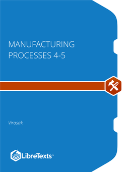 Manufacturing Processes 4-5