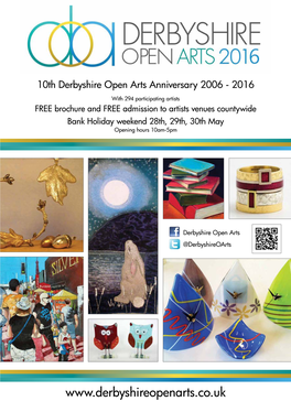 10Th Derbyshire Open Arts Anniversary 2006 - 2016