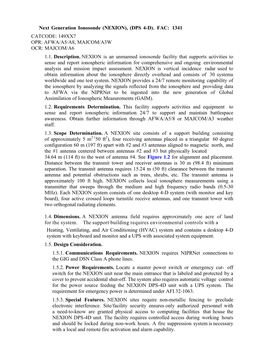 CC 149XX7 Next Generation Ionosonde (NEXION)