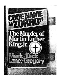 By Mark Lane/Dick Gregory Copyright C 1977 by Mark Lane and Dick Gregory 1 on the DEATH of GREAT MEN All Rights Reserved