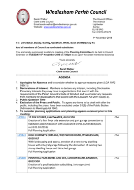 Windlesham Parish Council