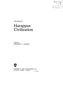 Harappan Civilization