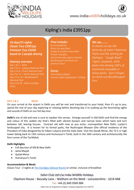 Kipling's India