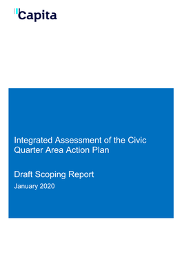 Integrated Assessment of the Civic Quarter Area Action Plan Draft Scoping Report