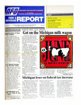 Get on the Michigan Milk Wagon the U.S
