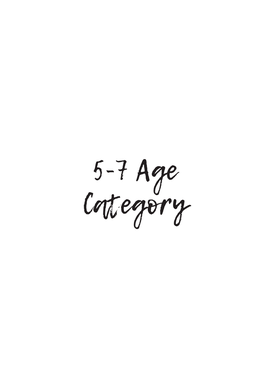 5-7 Age Category Wicked Young Writer Awards 2018