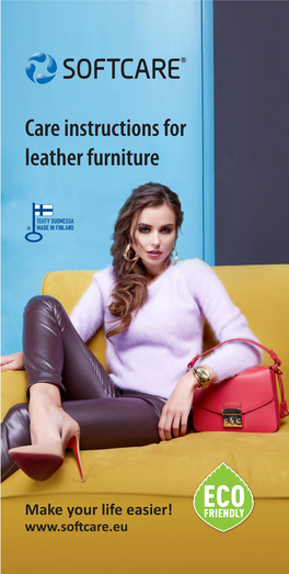 Care Instructions for Leather Furniture