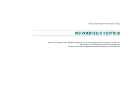 Vervoerregio Kortrijk