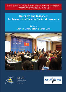 Oversight and Guidance: Parliaments and Security Sector Governance