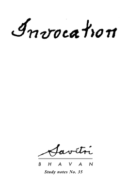 Invocation 35.Pdf