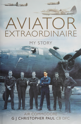 AVIATOR EXTRAORDINAIRE My Story