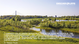 Towards a Blue-Green Infrastructure in the Ruhr