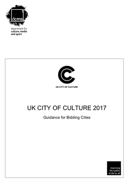Uk City of Culture 2017